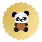 Cortador Modular Pandinha Fofinho Sentado com Placa