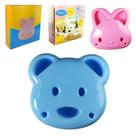 Cortador Molde Plastico Pao Rosto Coelho / Urso 9,5X9X2,5Cm - Home Art Cortador Molde Plastico Pao Rosto Coelho / Urso 9,5X9X2,5Cm - Home Art