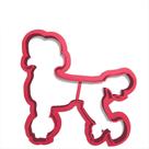 Cortador Pasta Biscoitos Doce Impresso Pet Cachorro Poodle