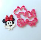 Cortador Plástico Minnie Cortador Plástico Minnie