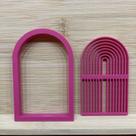 Cortador Plástico Porta Arco-Íris