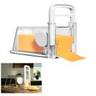 Cortador Ralador Fatiador de Queijo Presunto 4 em 1 Manual Lamina Inox Armazenamento Pote Hermetico Alimento Geladeira Balcao Resistente Cozinha