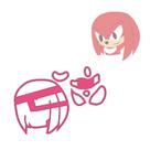 Cortador Sonic 5cm - Personagem Knuckles - D250641 - Ideal para Massas e Pastas