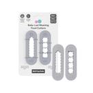Cortadores de alimentos ezpz Baby Led Weaming 6-9 meses + Pewter 2 unidades