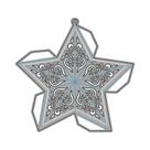 Cortadores De Metal Elegantes Em Formato De Estrela Para Decoração De Natal DIY, Molde De Faca Para Cortadores De Metal Elegantes Em Formato De Estrela Para Decoração De Natal DIY, Molde De Faca Para