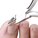 Cortadores de unhas dos pés, unhas grossas, cortadores de unhas encravados, cortadores de unhas com acabamento, aço inoxidável, resistente para homens e mulheres