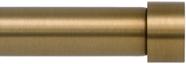 Cortain Rod Ivilon Drapery Window End Cap 28-48 polegadas em ouro quente