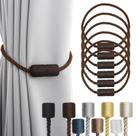 Cortain Tiebacks Porlau Coffee Strong Magnetic, pacote com 6 Cortain Tiebacks Porlau Coffee Strong Magnetic, pacote com 6