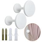 Cortain Tiebacks Shonmogar Zinc Alloy, pacote com 2 unidades, brancas