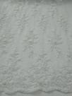 Corte de Tecido TULE BORDADO COM PEDRARIA - 0,50x1,30m - Off White Corte de Tecido TULE BORDADO COM PEDRARIA - 0,50x1,30m - Off White