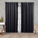 Cortina 100 Blackout Pvc M0 280cm X 180cm Prata Preta
