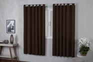 Cortina 2,20x1,70 Quarto Sala Escritorio Marrom Escuro Cortina 2,20x1,70 Quarto Sala Escritorio Marrom Escuro