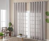 Cortina 3,00 x 2,80 Voil Linho Gaze Flame Luxo Várias Cores Cortina 3,00 x 2,80 Voil Linho Gaze Flame Luxo Várias Cores