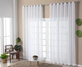 Cortina 5,00 x 2,80 Voil Linho Gaze Flame Luxo Várias Cores Cortina 5,00 x 2,80 Voil Linho Gaze Flame Luxo Várias Cores
