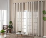 Cortina 7,00 x 2,80 Voil Linho Gaze Flame Luxo Várias Cores
