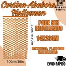 Cortina Abobora Halloween Susto Dia Bruxa Decoracao Festa