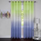 Cortina ACHIM Rainbow Single Grommet Panel 132x160 cm verde