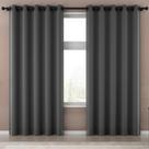 Cortina adomes belga semi blackout 2,80 x 3,00m cinza