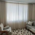 Cortina Alto Padrão P/ Trilho Suíço Voil Linho Com Forro Microfibra Luxo 6,00x2,60 Cortina Alto Padrão P/ Trilho Suíço Voil Linho Com Forro Microfibra Luxo 6,00x2,60