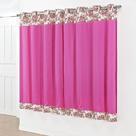 Cortina Amazonas 2,00m x 1,80m P/ Varão Simples - Pink