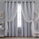 Cortina Anytime Home Blackout and Sheer Layer 132x160cm