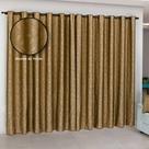 Cortina Atena Sala ou Quarto 3,00m X 2,80m Jacquard Semi Blackout