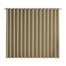 Cortina Basic Blackout Tecido Corta Luz 3,00x2,50m para Varão Simples 2m Variação: Bege