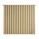 Cortina Basic Blackout Tecido Corta Luz 3,00x2,50m para Varão Simples 2m Variação: Palha