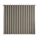 Cortina Basic Blackout Tecido Corta Luz 3,00x2,70m para Varão Simples 2m Variação: Cinza