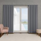 Cortina Basic Blackout Tecido Corta Luz 6,00x2,50m para Trilho Suiço 5m