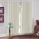 Cortina Bella Janela 300x230 cm Duplex Macramê Linho - CREME 01