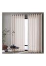 Cortina Bella Janela 540x250 cm Duplex Napoles Areia