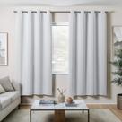 Cortina Blackout 2,20 X 1,30 Corta Luz Tecido Para Sala Blecaute Escurece Janela Quarto Ilhós
