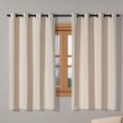 Cortina Blackout 2,20m x 1,30m Corta 100% Luz Tecido Blecaute Sala Quarto Janela