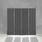 Cortina Blackout 5 Metros Cinza PVC Liso 5,60x2,80