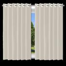 Cortina Blackout Bege c/ ilhos - 200x140cm