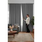 Cortina Blackout Cinza 3x2,5m - Bloqueio Total Luz Quarto Sa