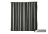 Cortina Blackout Cinza Escuro 2,00m x 1,70m Cortina Blackout Cinza Escuro 2,00m x 1,70m