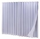Cortina Blackout Com Linho 4,00x2,50 Para Varão Duplo -