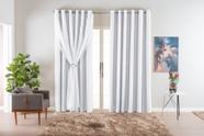 Cortina Blackout Com Voil 4,00m X 2,50m Tecido Para Quarto E Sala Cortina Blackout Com Voil 4,00m X 2,50m Tecido Para Quarto E Sala