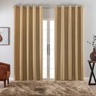 Cortina Blackout Corta Luz 3,90m x 2,60m Tecido Roma para Sala Quarto Para Varão 3 Metros