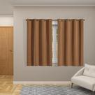 Cortina Blackout Corta Luz 70 % Tecido 2,80 x 1,60 - Avelã - Eddi Casa