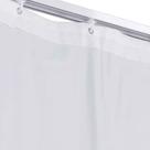 Cortina Blackout Corta Luz Plástico PVC Trilho Suisso 2,80x2,30m Branco/Cinza Cortina Blackout Corta Luz Plástico PVC Trilho Suisso 2,80x2,30m Branco/Cinza