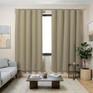 Cortina Blackout Corta Luz Trilho Suíço 2,60 X 1,30 Tecido Blecaute Escurece Janela Quarto Ilhós