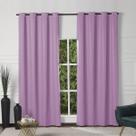 Cortina Blackout de PVC 2,80m x 2,70m Lilas Corta Luz