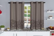 Cortina Blackout de PVC de Cozinha Estampado 2,20m x 1,30m Avela