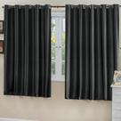 Cortina Blackout de Tecido Preto 2,80m x 1,70m