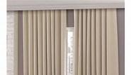 Cortina blackout em pvc corta luz 100% para trilho suíço MINI 2,80m x 1,60m dupla face