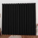 Cortina Blackout Em Tecido 3x 2,80m Blecaute Corta Luz Preto