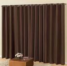 Cortina Blackout Em Tecido 5,00x2,80 Corta Luz Tabaco Marrom
